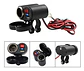 Cargador Usb Y Encendedor Para Motos Conexión 12v - Ps - Miniatura 3