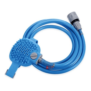 Manguera Con Guante Cepillo Para Baño De Mascota - Ps