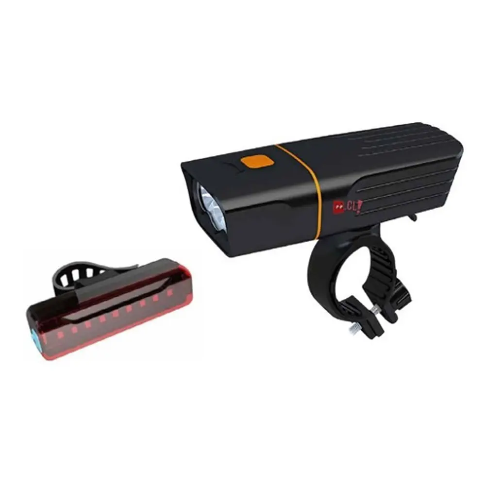 Luz Led Delantera Y Trasera Para Bicicletas Recargable - Ps 1
