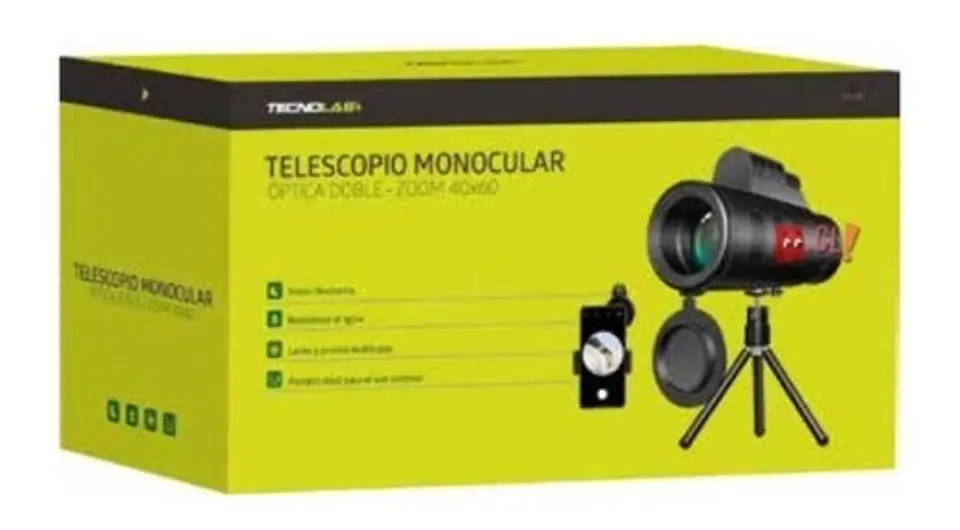 Telescopio Monocular Portátil Con Zoom 40x60 - Ps 3