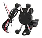 Soporte Celular Con Usb Para Scooter Eléctrico - Ps - Miniatura 1