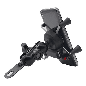 Soporte Celular Con Usb Para Scooter Eléctrico - Ps