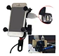 Soporte Celular Con Usb Para Scooter Eléctrico - Ps - Miniatura 3