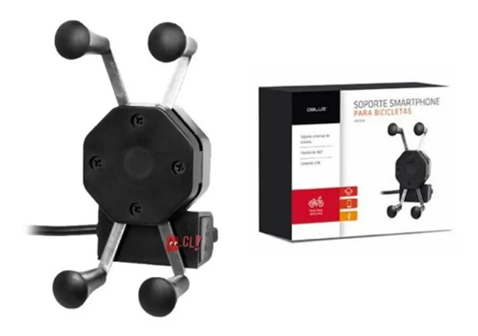 Soporte Celular Con Usb Para Scooter Eléctrico - Ps 4