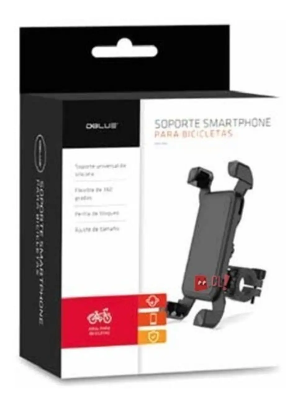 Soporte Porta Celular Bicicletas Rotación 360 Grados - Ps 3