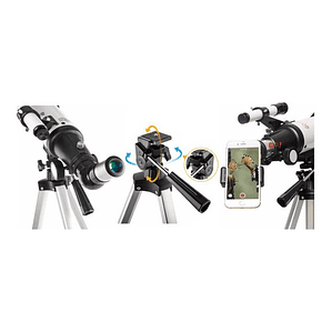Telescopio Astronómico Lente 70mm Con Trípode - Ps