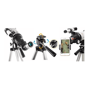 Telescopio Astronómico Lente 70mm Con Trípode - Ps