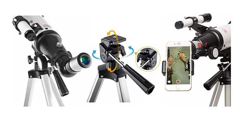 Telescopio Astronómico Lente 70mm Con Trípode - Ps