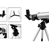 Telescopio Astronómico Refractor 90x Con Trípode - Ps 2