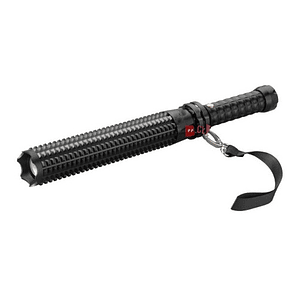 Bastón Luma Acero Defensa Extensible Con Linterna Led - Ps