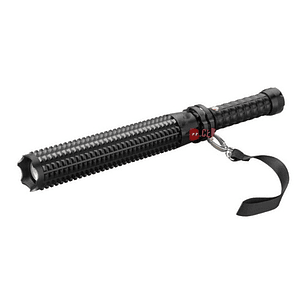 Bastón Luma Acero Defensa Extensible Con Linterna Led - Ps
