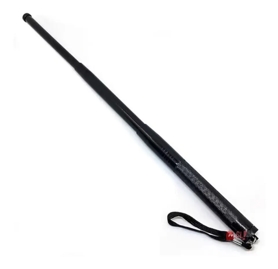 Bastón Retráctil Defensa Personal 50cm De 3 Cuerpos - Ps 1
