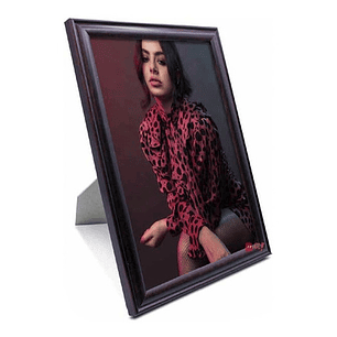 Marco Fotográfico De Madera Barnizado 21x30 Sin Vidrio - Ps