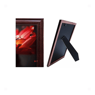 Marco Fotográfico De Madera Barnizado 21x30 Sin Vidrio - Ps