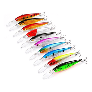 Señuelos Pesca Rápala 7,2cms Kit 10 Unidades - Ps