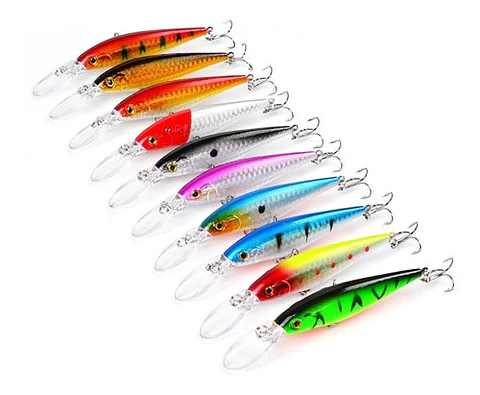 Señuelos Pesca Rápala 7,2cms Kit 10 Unidades - Ps