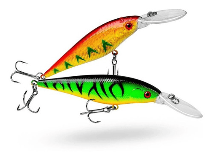 Señuelos Pesca Rápala 7,2cms Kit 10 Unidades - Ps 2