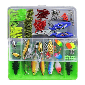 Señuelos De Pesca Kit De 101 Unidades - Ps