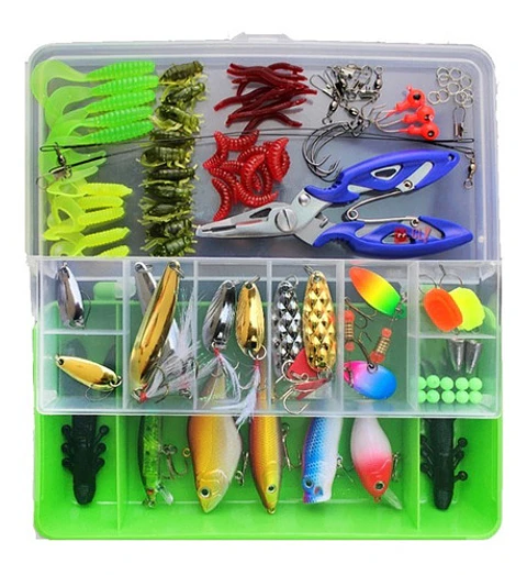 Señuelos De Pesca Kit De 101 Unidades - Ps