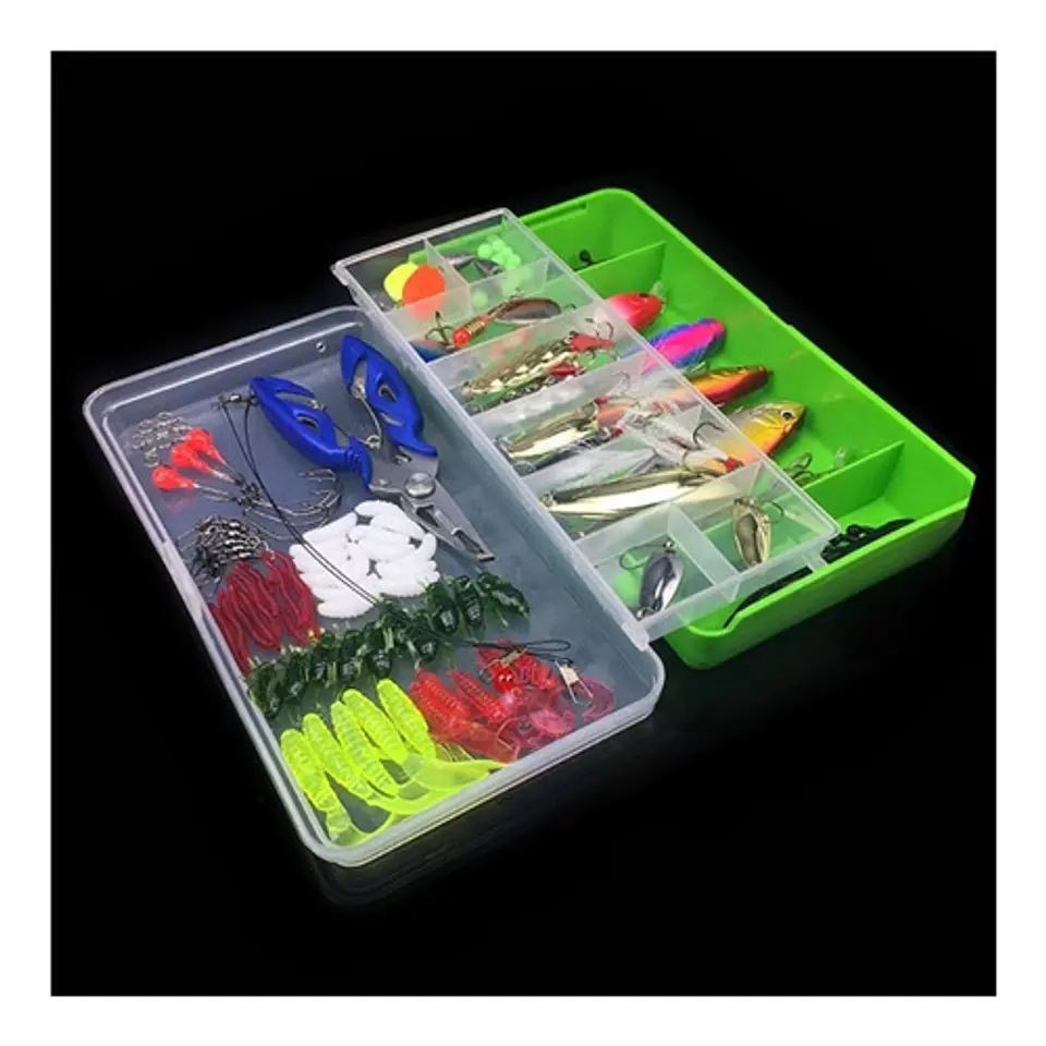 Señuelos De Pesca Kit De 101 Unidades - Ps 3
