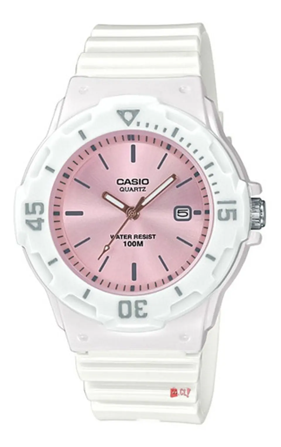 Reloj Casio Análogo Blanco Lrw-200h-4e3vdf - Ps 1