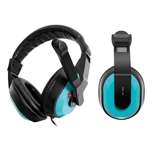 Audífonos Para PC Y Consolas Gamer Conexión 3,5mm Azul - Ps