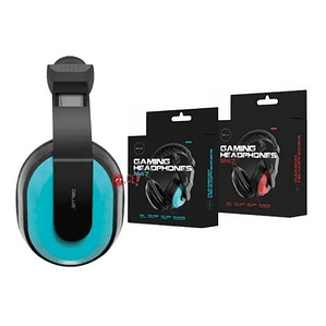 Audífonos Para PC Y Consolas Gamer Conexión 3,5mm Azul - Ps