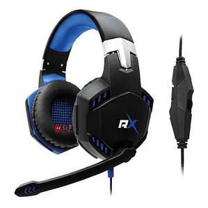 Audífonos Gamer Conexión 3,5mm Y Usb Luz Led Azul - Ps