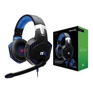 Audífonos Gamer Conexión 3,5mm Y Usb Luz Led Azul - Ps