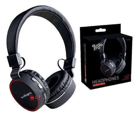 Audífonos Con Conexión Bluetooth Y Auxiliar Color Negro - Ps