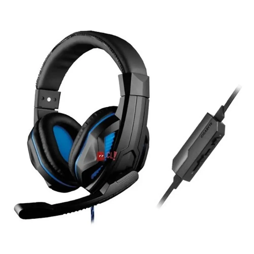 Audífonos Gamer Con Conector 3,5mm Color Azul - Ps 1