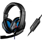 Audífonos Gamer Con Conector 3,5mm Color Azul - Ps - Miniatura 1