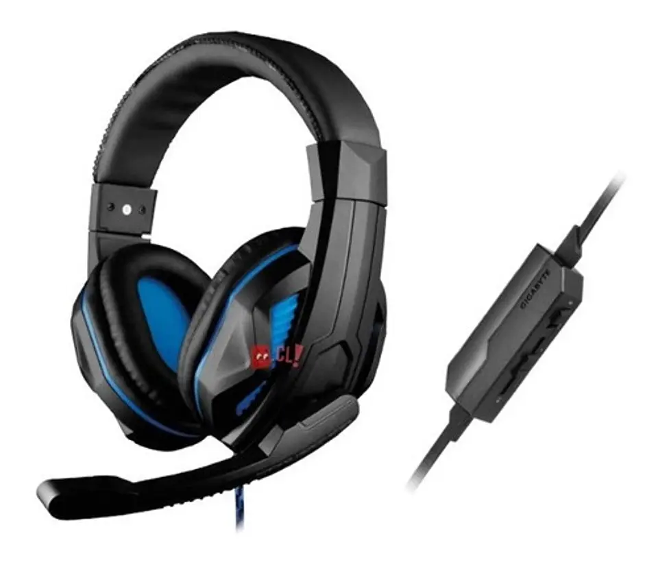 Audífonos Gamer Con Conector 3,5mm Color Azul - Ps 1