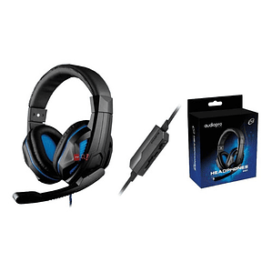 Audífonos Gamer Con Conector 3,5mm Color Azul - Ps