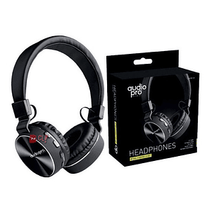 Audífonos Con Conexión Bluetooth Y Auxiliar Color Negro - Ps