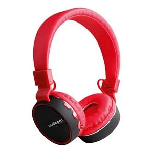 Audífonos Con Conexión Bluetooth Y Auxiliar Color Rojo - Ps