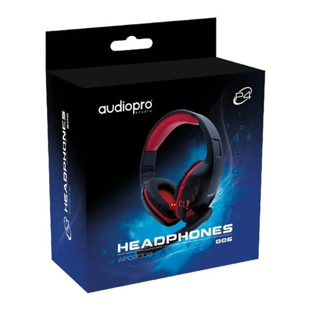 Audífonos Gamer Conector 3,5mm Rojo - Ps 2