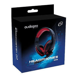 Audífonos Gamer Conector 3,5mm Rojo - Ps