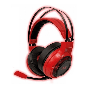 Audífonos Gamer Conector 3,5mm Y Usb Con Luz Led Rojo - Ps