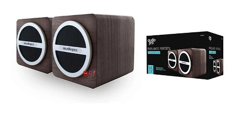 Parlante Doble Satelital Con Bluetooth De 15w Rms - Ps