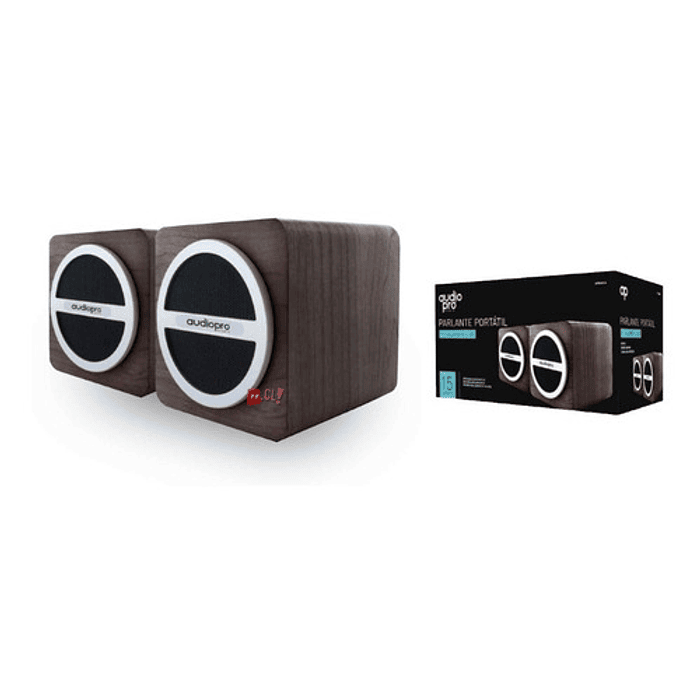 Parlante Doble Satelital Con Bluetooth De 15w Rms - Ps 2