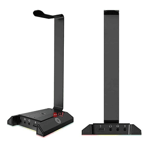 Soporte Para Audífonos Gamer Con Iluminación Rgb - Ps