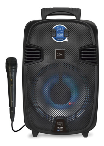 Parlante Karaoke Bluetooth Tws Street Song 8 - Ps - Miniatura 1