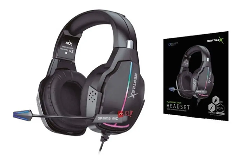 Audífonos Platinum Gamer Conector 3,5mm Y Usb - Ps 2