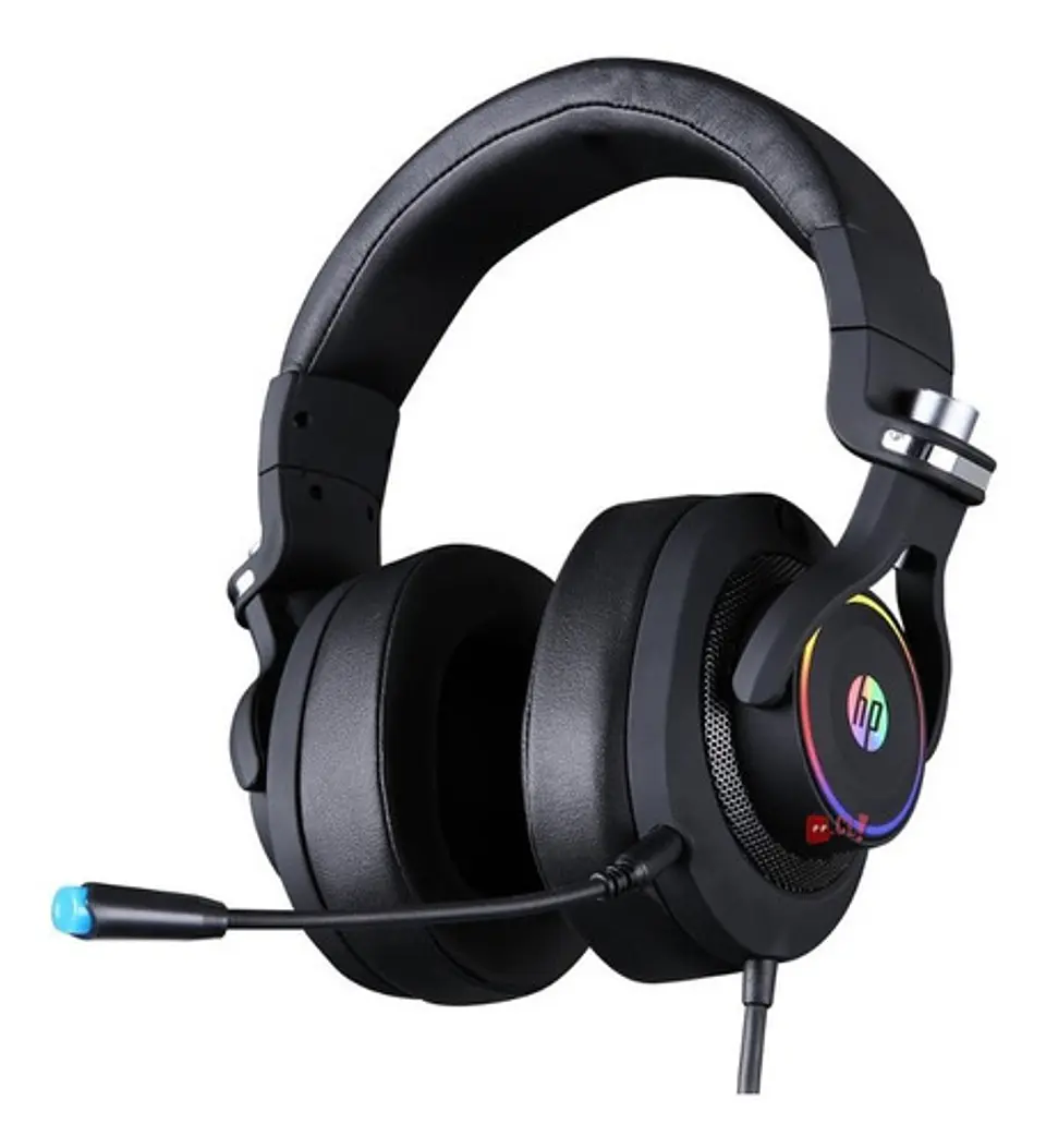 Audífonos Gamer Hp H360 Con Led Rgb Con Micrófono - Ps 1