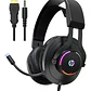 Audífonos Gamer Hp H360 Con Led Rgb Con Micrófono - Ps - Miniatura 2