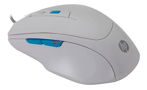 Mouse Gamer Hp M150 Color Blanco Sensor Óptico - Ps