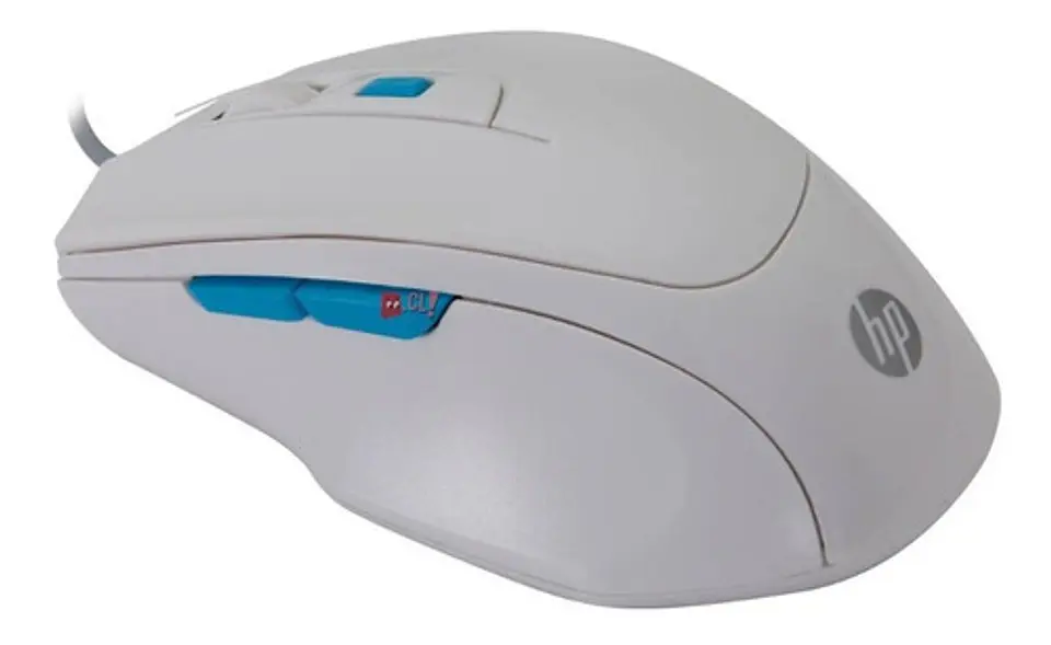 Mouse Gamer Hp M150 Color Blanco Sensor Óptico - Ps 2