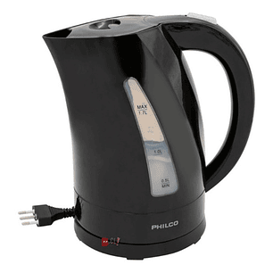 Hervidor Eléctrico 1.7lts Philco 2200w Color Negro - Ps