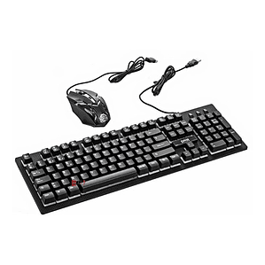 Kit Gamer Teclado Y Mouse Retroiluminado Annihilator - Ps